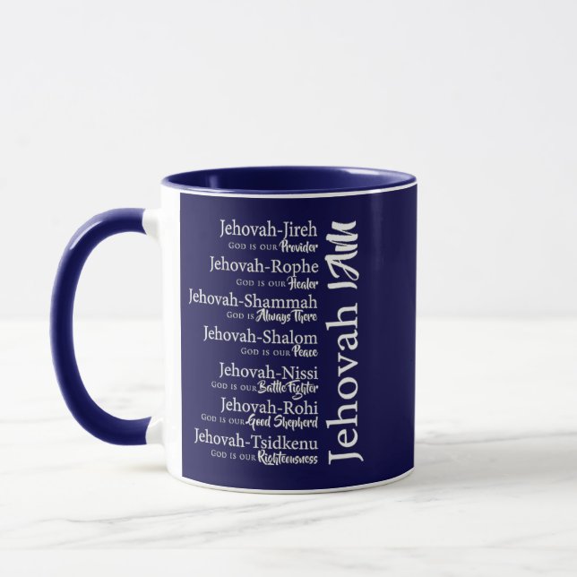 Taza Nombres de Jehová (Izquierda)