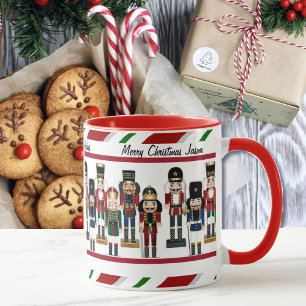 Taza Nómina personalizada Nombre y Navidades Saludo