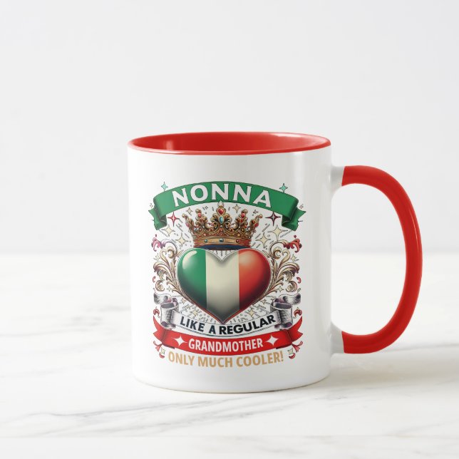 Taza Nonna como una abuela normal  (Derecha)