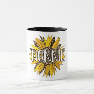 Taza Nonnie/Grandma/Sunflower