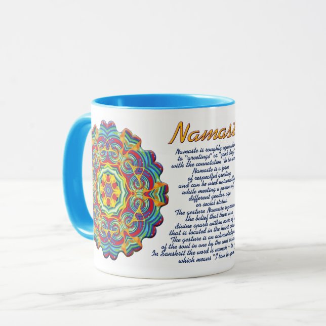Taza Noodles Namaste (Anverso izquierdo)