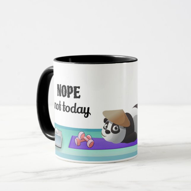 Taza "Nope Not Today" Café Panda (Anverso izquierdo)