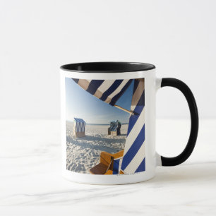 Taza Norderney, islas del este del Frisian, Alemania