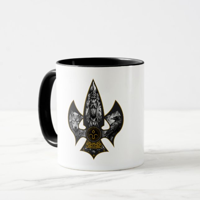 Taza Norse Spear Mug (Anverso izquierdo)
