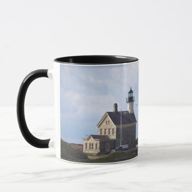 Taza North Light Lighthouse Rhode Island Mug  (Izquierda)