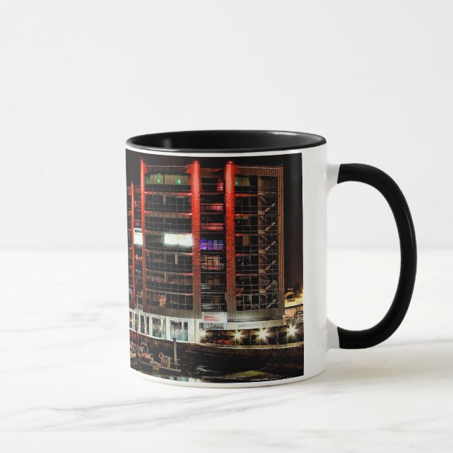 Taza North Quay by Night, Barbican, Plymouth (Derecha)