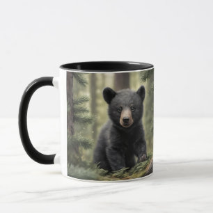 Taza North Woods Little Black Bear Cub Mug