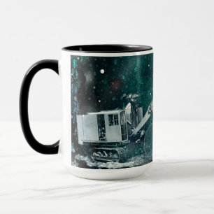 TAZA NORTHWEST SHOVEL CRANE  WINTER FANTASY PHOTO