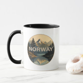 Taza Noruega Norge Escandinavia Europa
