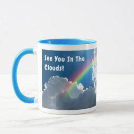 Taza ¡Nos Vemos En Las Nubes!