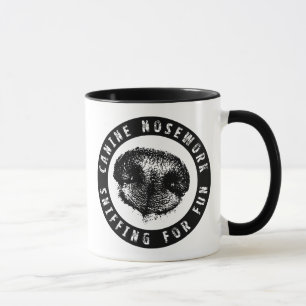 Taza Nosework canino, oliendo para la diversión
