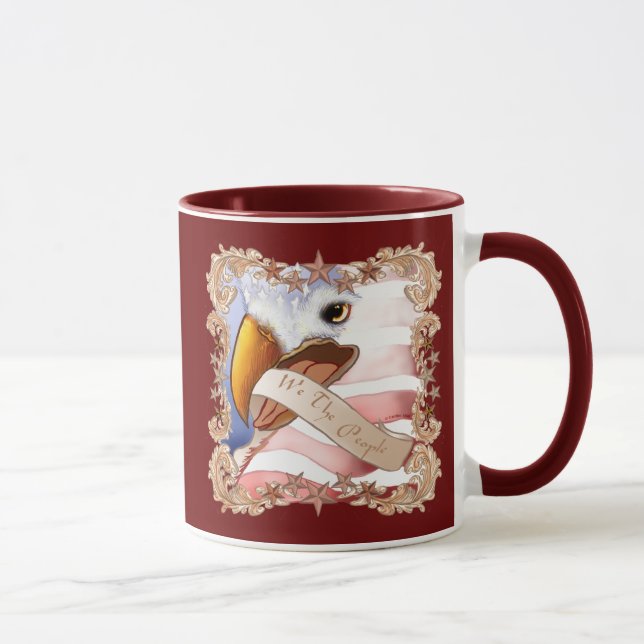Taza Nosotros, el águila del pueblo (Derecha)