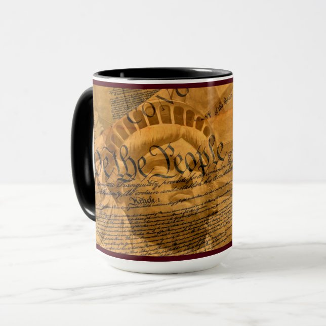 Taza Nosotros, el pueblo (Anverso izquierdo)