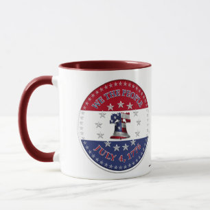 Taza Nosotros El Pueblo 4 de Julio de 1776 Campana con