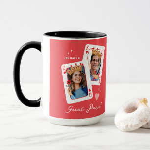Taza Nosotros hacemos una gran pareja día de San Valent