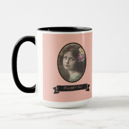 TAZA NOSTALGIC BELLO CHICA MUG