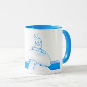 Taza Nostálgico con clase elegante del bosquejo de