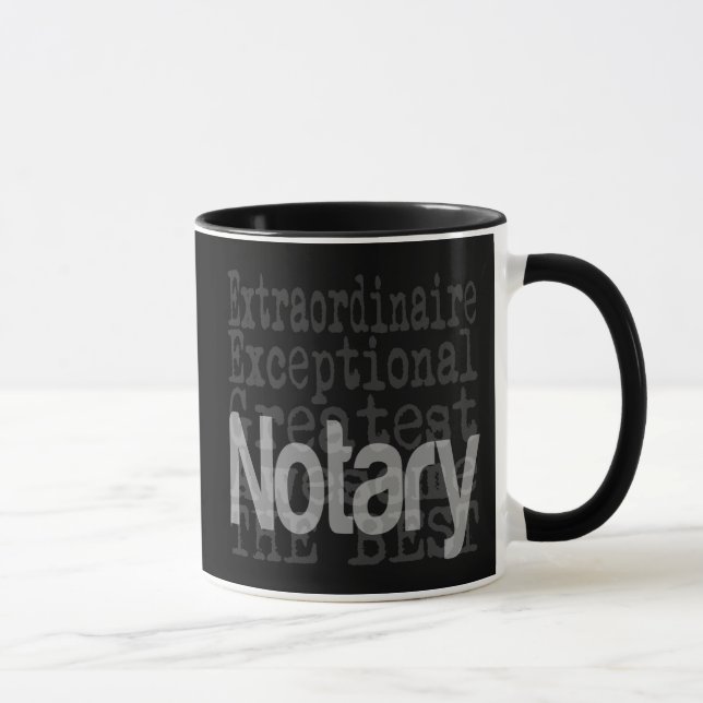 Taza Notary Extraordinaire Mug (Derecha)