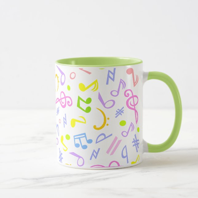 Taza notas de música (Derecha)