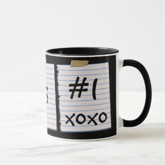 Taza Notas del amor para la papá