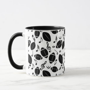 Taza Notas musicales Fútbol