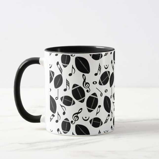Taza Notas musicales Fútbol (Izquierda)