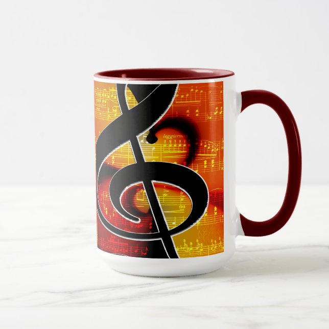 Taza Notas simples de Guay Stylish (Derecha)