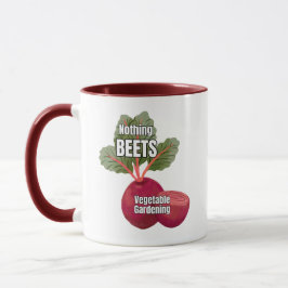 Taza "Nothing Beets Vegetable Gardening" Coffee Mug