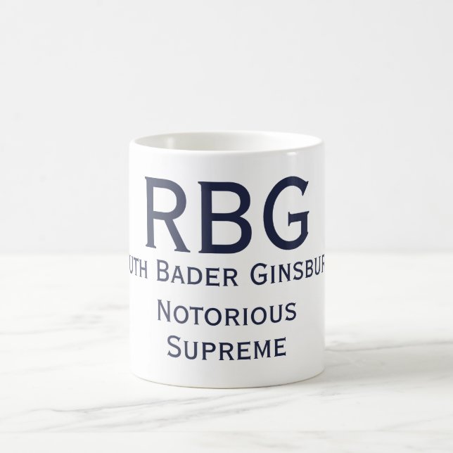 Taza notoria de RBG (Centro)