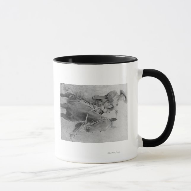 Taza Notorio Robber del tren "Dixon" Roberts (Derecha)