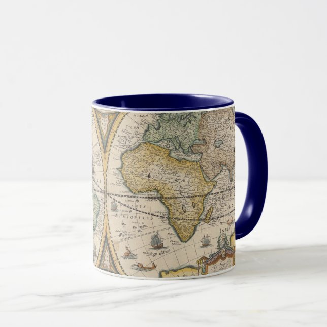 Taza Nova Tocio Terrarum Orbis Geographica (Anverso derecho)