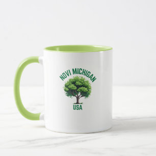 Taza Novi Michigan Hometown Coffee Mug
