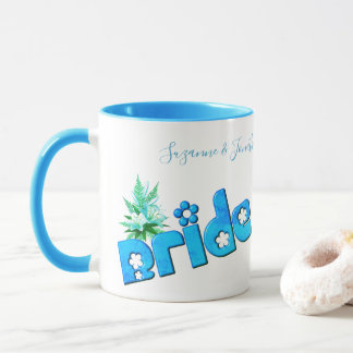 Taza Novia Personalizada Boda Monísima