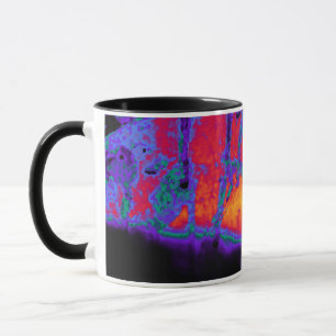 Taza Noviembre Mug de puerta por colores y arte enérgic