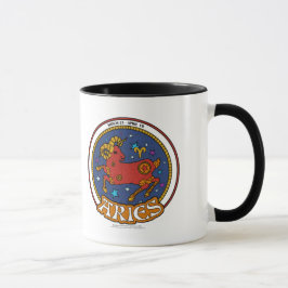 Taza NP Aries Black 11 oz Ringer Mug