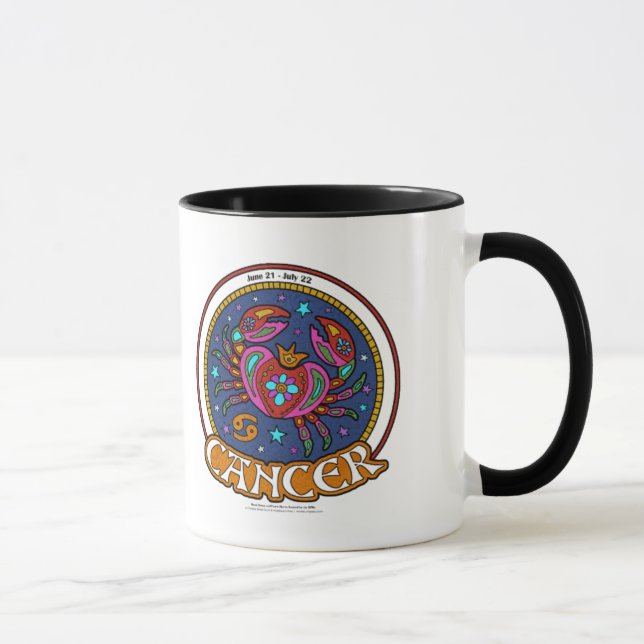 Taza NP Cancer 11oz Ringer Mug (Derecha)