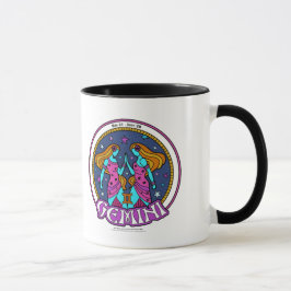 Taza NP Gemini Black Ringer Mug