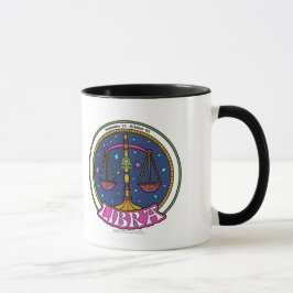 Taza NP Libra Black Ringer Mug