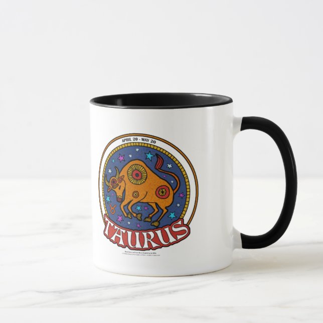 Taza NP Taurus Black Ringer Mug (Derecha)