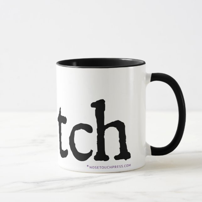 Taza NP Witch Black 11 oz Ringer Mug (Derecha)