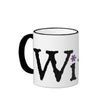 NP Witch Black 11 oz Ringer Mug