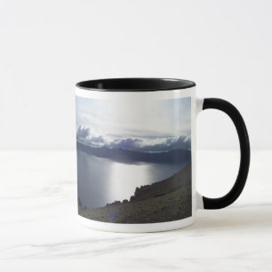 Taza Nubes del lago crater