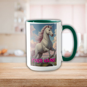 Taza Nubes uniformes blancas personalizadas