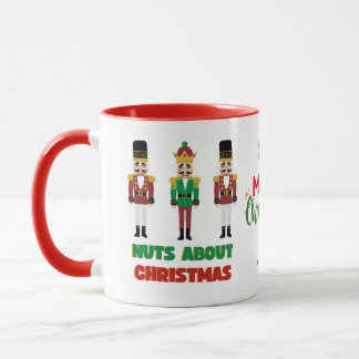 Taza Nueces sobre Navidades y cazadores de nueces