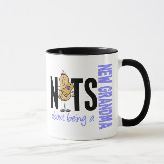 Taza Nueces sobre ser un nuevo azul de la abuela 1