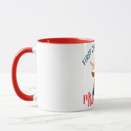 Taza Nuestra primera Navidad como Sr. y Sra. Newlyw Lat