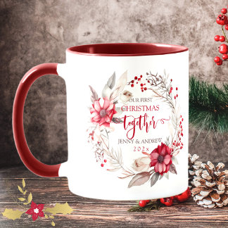 Taza Nuestra primera Navidad juntos fue