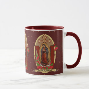 Taza Nuestra Señora de Guadalupe Santa María Virgen E