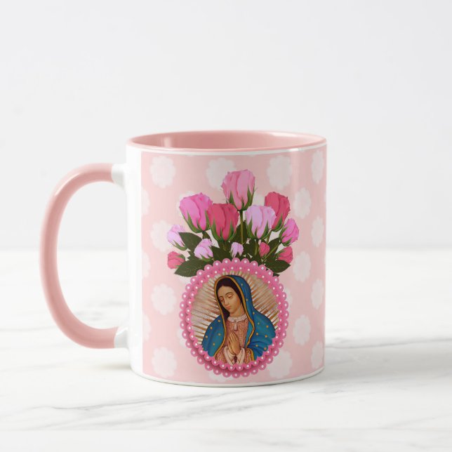 Taza Nuestra Señora de las Rosas Rosa de Guadalupe (Izquierda)