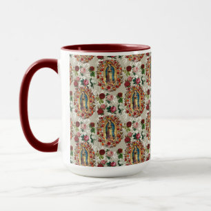 Taza Nuestra Señora Virgen de Guadalupe María Santa Cat